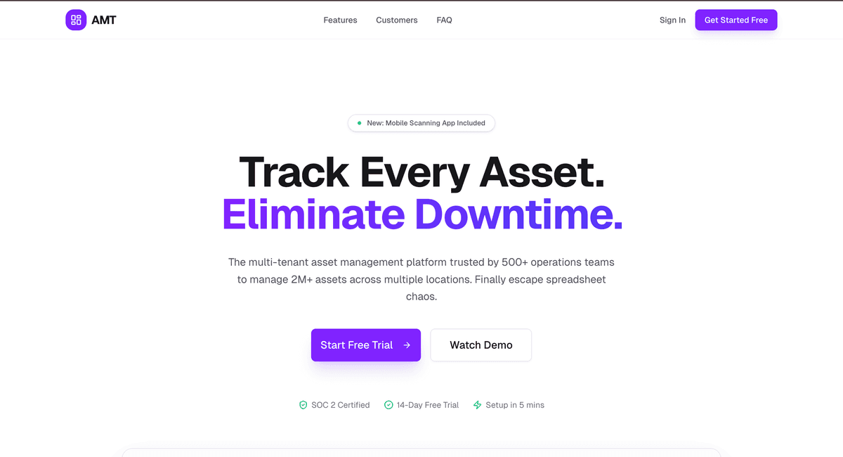 Asset Management Tool