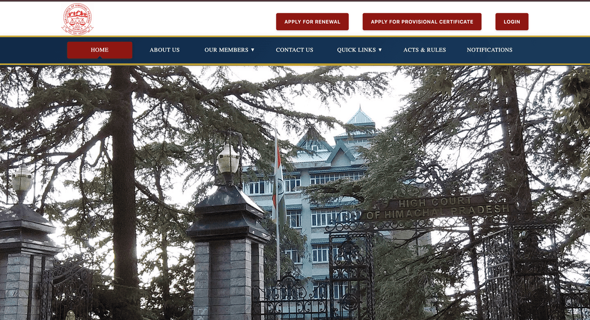 HP Bar Council Digital Enrollment System