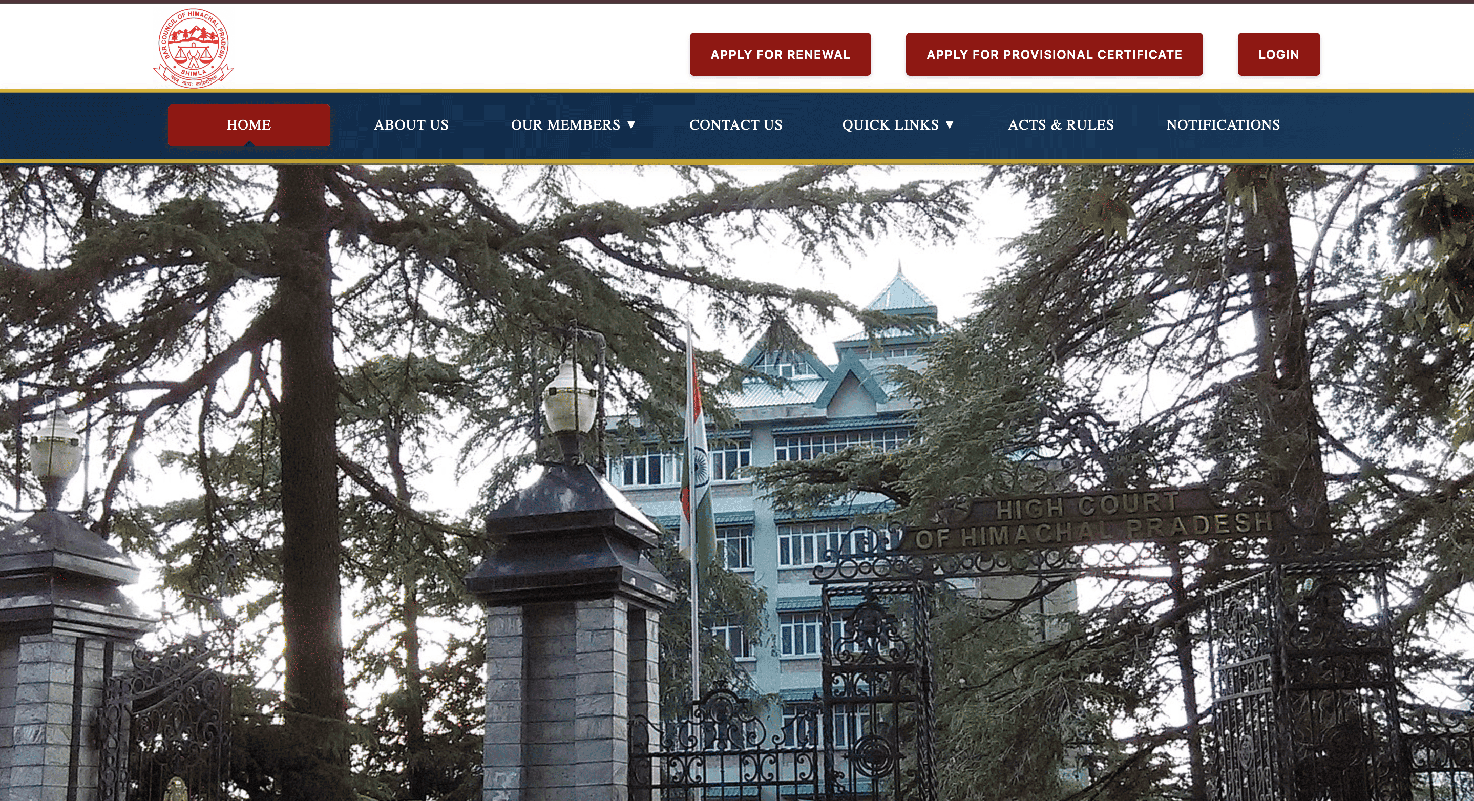 HP Bar Council Digital Enrollment System