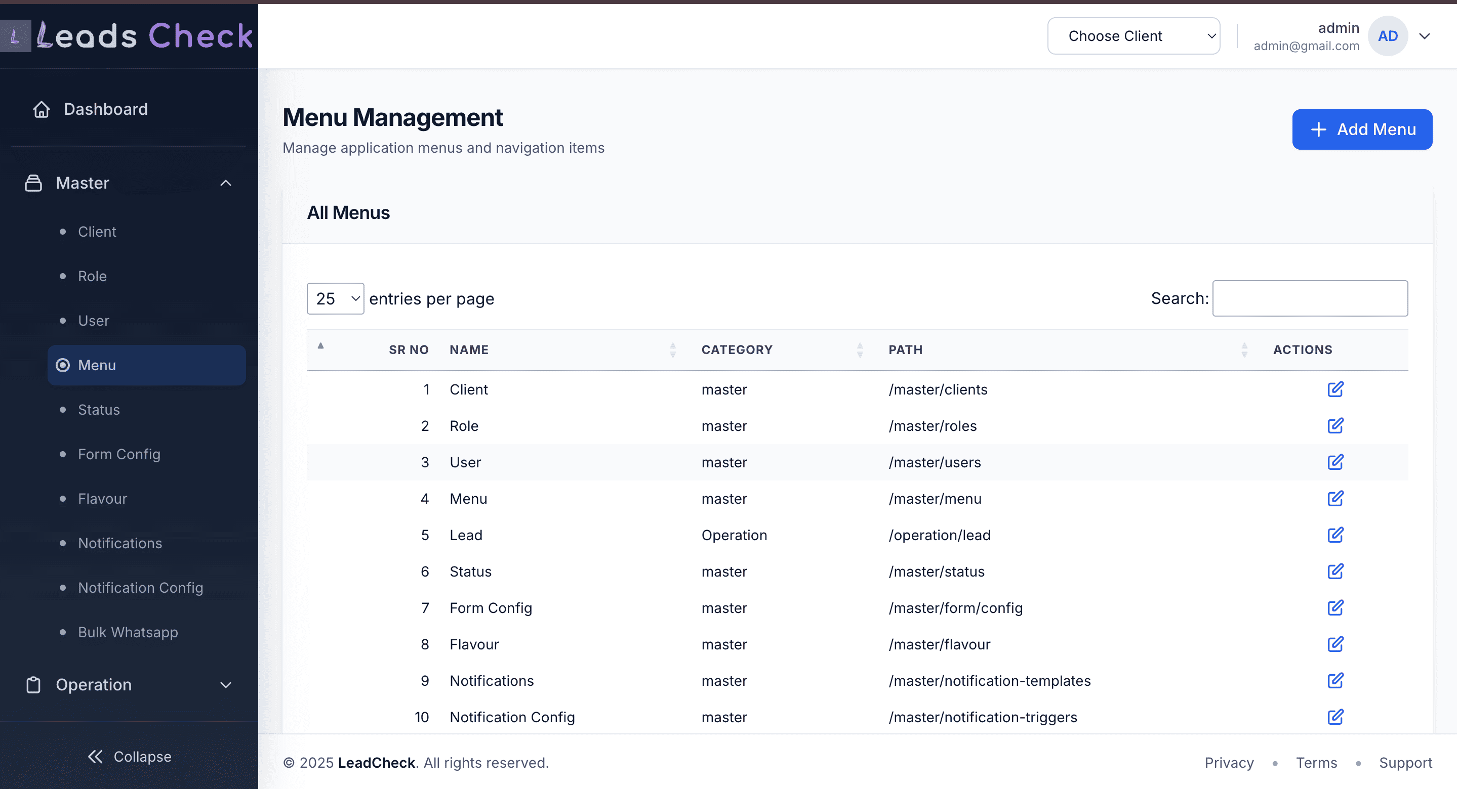 LeadCheck - Multi-Tenant Lead Management System screenshot 1