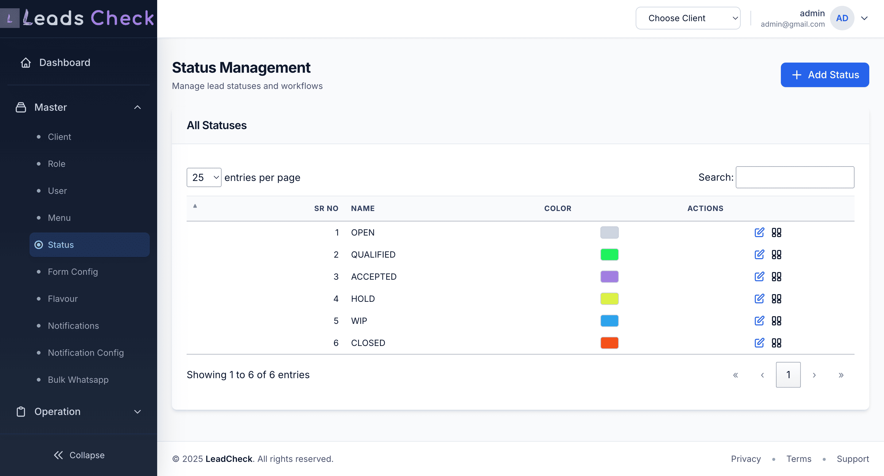 LeadCheck - Multi-Tenant Lead Management System screenshot 2